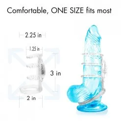 Vibrating - Vibrating Cock Cage - Clear 12 Vibrating - Vibrating Cock Cage - Clear -Vibrateurs boutique dvslv10 5