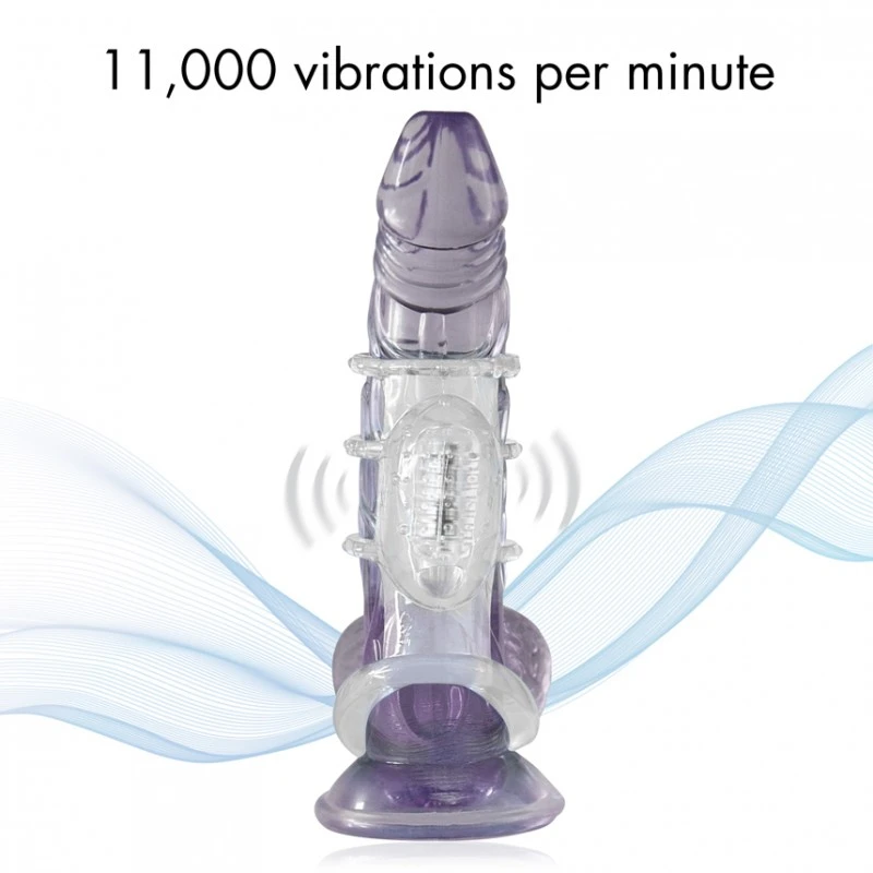 Vibrating - Vibrating Cock Cage - Clear 3 Vibrating - Vibrating Cock Cage - Clear
