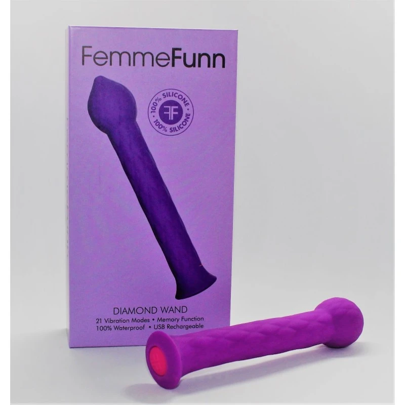 FEMMEFUNN- DIAMOND WAND-MAUVE 4 FEMMEFUNN- DIAMOND WAND-MAUVE – Image 2