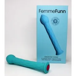 FEMMEFUNN- DIAMOND WAND-TURQUOISE 7 FEMMEFUNN- DIAMOND WAND-TURQUOISE -Vibrateurs boutique dwt3
