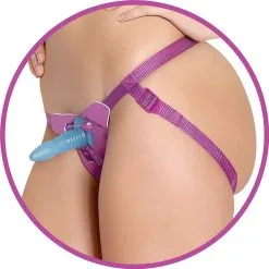 EVE'S STRAP ON PLAY SET - PINK/BLUE/PURPLE -Vibrateurs boutique ev000267 5
