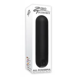 ALL POWERFUL RECHARGEABLE BULLET - BLACK -Vibrateurs boutique ev001301 2
