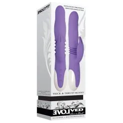 Thick & Thrust Bunny Purple -Vibrateurs boutique ev002872 2