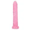 PINK JELLY SLIM DILDO