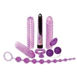 THE COMPLETE LOVERS KIT MAUVE -Vibrateurs boutique ev006642 2