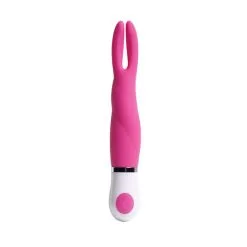 EVE S SILICONE LUCKY BUNNY ROSE BLANC