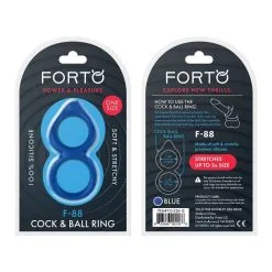 FORTO - ANNEAU D'ERECTION - F-88 - BLEU