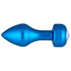 DIAMOND BUTT ALUMINIUM 83MM X 30MM BLEU -Vibrateurs boutique fb1004 3