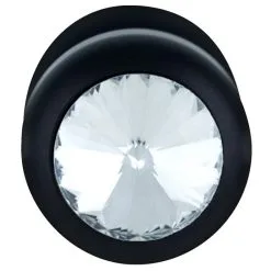DIAMOND BUTT PLUG ALUMINIUM 83MM X 30MM NOIR 11 DIAMOND BUTT PLUG ALUMINIUM 83MM X 30MM NOIR -Vibrateurs boutique fb1005 4
