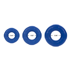 FORTO - ANNEAU D'ÉRECTION EN SILICONE F33 - LARGE - NOIR