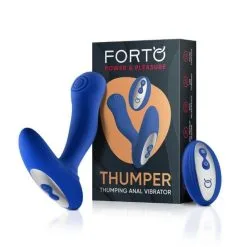 FORTO - THUMPER - BLEU -Vibrateurs boutique forto thumping 4 blue spectrum boutique