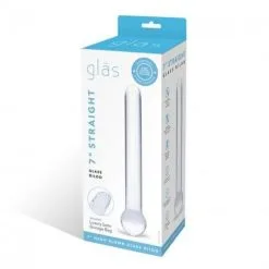 GLÄS - 7'' STRAIGHT GLASS DILDO