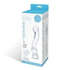 GLÄS - 6 PO CURVED G-SPOT GLASS DILDO