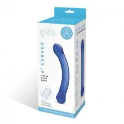 GLÄS -6''CURVED G-SPOT GLASS DILDO
