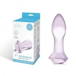 GLÄS - ANAL PLUG 5" ROSEBUD -Vibrateurs boutique glas 157 01 2048x2048
