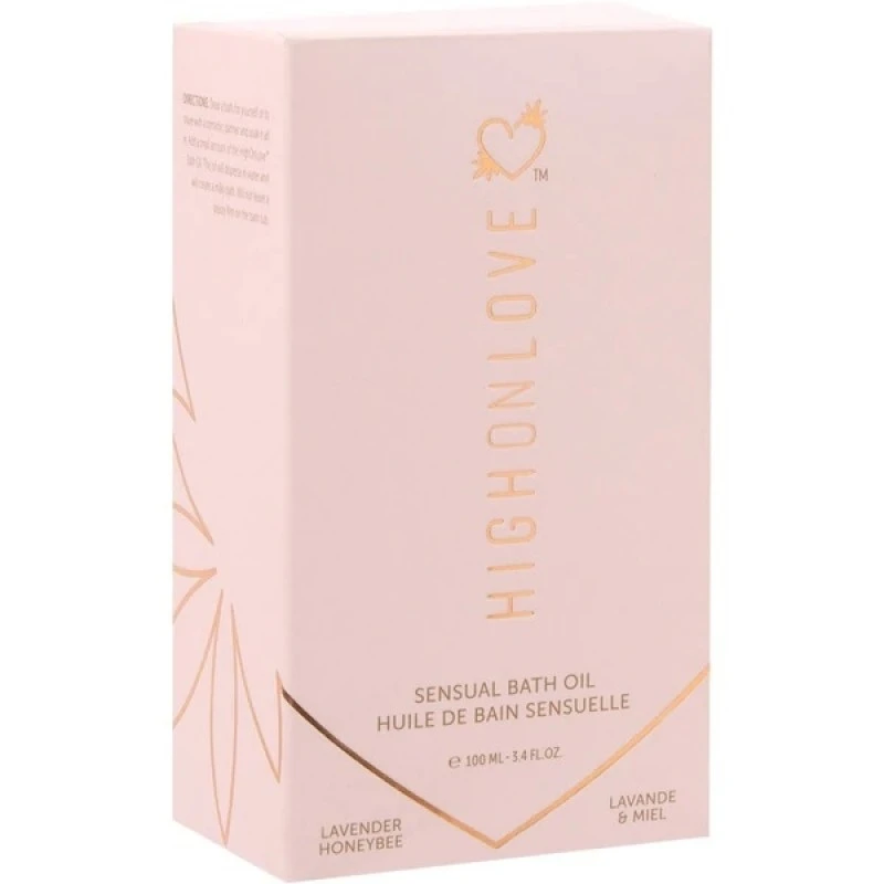 HIGH ON LOVE - HUILE BAIN SENSUELLE LAVANDE & MIEL 3 HIGH ON LOVE - HUILE BAIN SENSUELLE LAVANDE & MIEL