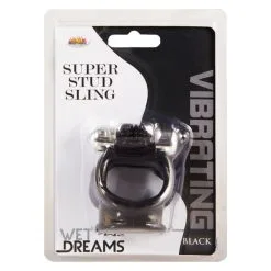 WET DREAMS SUPER STUD SLING BLACK 5 WET DREAMS SUPER STUD SLING BLACK -Vibrateurs boutique hp2935 2