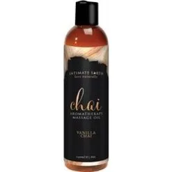 INTIMATE EARTH - HUILE À MASSAGE CHAI - 8OZ