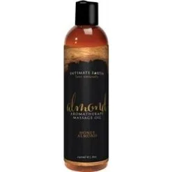 INTIMATE EARTH - HUILE À MASSAGE ALMOND - 4OZ