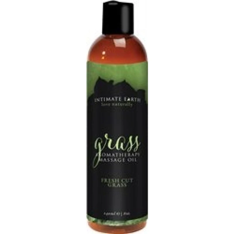 INTIMATE EARTH - HUILE À MASSAGE GRASS - 8OZ 3 INTIMATE EARTH - HUILE À MASSAGE GRASS - 8OZ