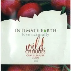 INTIMATE EARTH - WILD CHERRY LUBRIFIANT ORAL 3ML