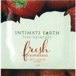 INTIMATE EARTH - FRESH STRAWBERRY LUBRIFIANT ORAL 3ML