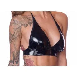 LOUISE-ANDRÉE DESIGNER - TOP TRIANGLE BANDE LARGE EN PVC