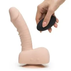 Remote Control 6 In Vibrating Realistic Dildo -Vibrateurs boutique lhup66335 10