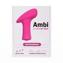 LOVENSE - AMBI -Vibrateurs boutique lovense ambi bluetooth bullet vibrator pink ls810730 ambi box front25105626912