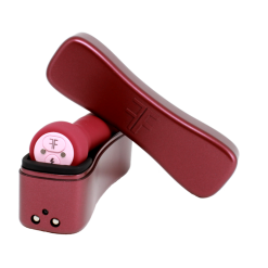 FEMMEFUNN-BOOSTER BULLET MASSAGER-ROUGE -Vibrateurs boutique maroon.case .new 2