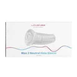 LOVENSE - MAX 2 SLEEVE - TRANSPARENT