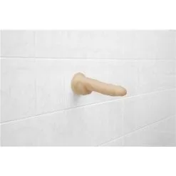 NAKED ADDICTION - 8'' ROTATING AND VIBRATING DONG - VANILLE -Vibrateurs boutique naked addiction 8 rotating vibrating dong 88125 604101520305