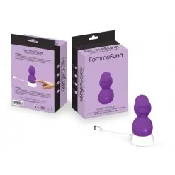FEMMEFUNN- NUBBY MASSAGER- MAUVE