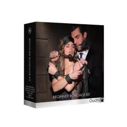 OUCH! BEGINNERS BONDAGE KIT - NOIR