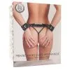 OUCH! PRINTED HANDCUFFS WITH HANDLE - OLD SCHOOL TATTOO -Vibrateurs boutique ou4500