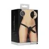 OUCH! DOUBLE SILICONE STRAP-ON - AJUSTABLE - NOIR -Vibrateurs boutique ou465blk 2