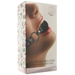 OUCH! BREATHABLE BALL GAG - OLD SCHOOL TATTOO -Vibrateurs boutique ouch