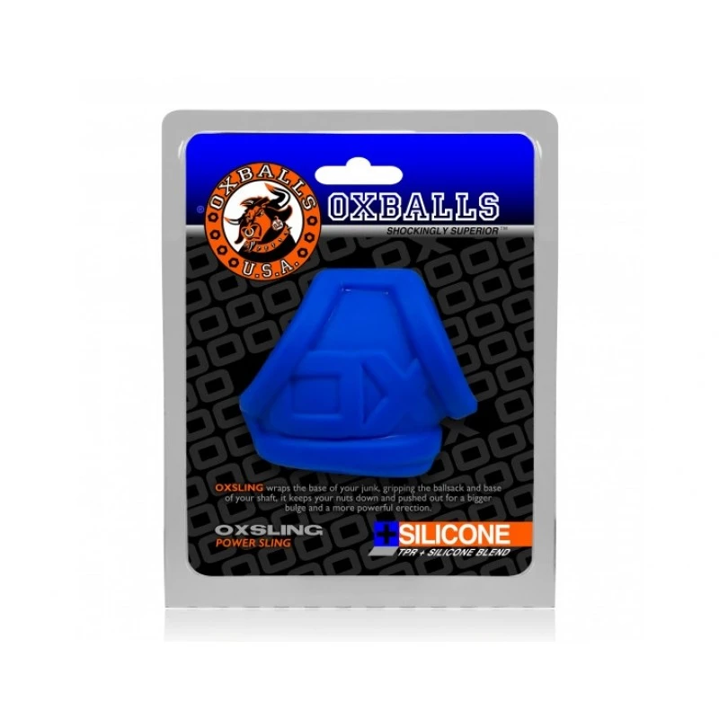 OXBALLS-OXSLING COCKSLING-BLEU 3 OXBALLS-OXSLING COCKSLING-BLEU