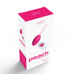 VEDO - PEACH VIBRATING EGG - ROSE -Vibrateurs boutique packaging vi b0309 1 1