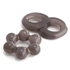 Classix - Performance Cock Ring Set, Smoke