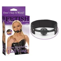 FF ULTRA BREATHABLE BALL GAG NOIR
