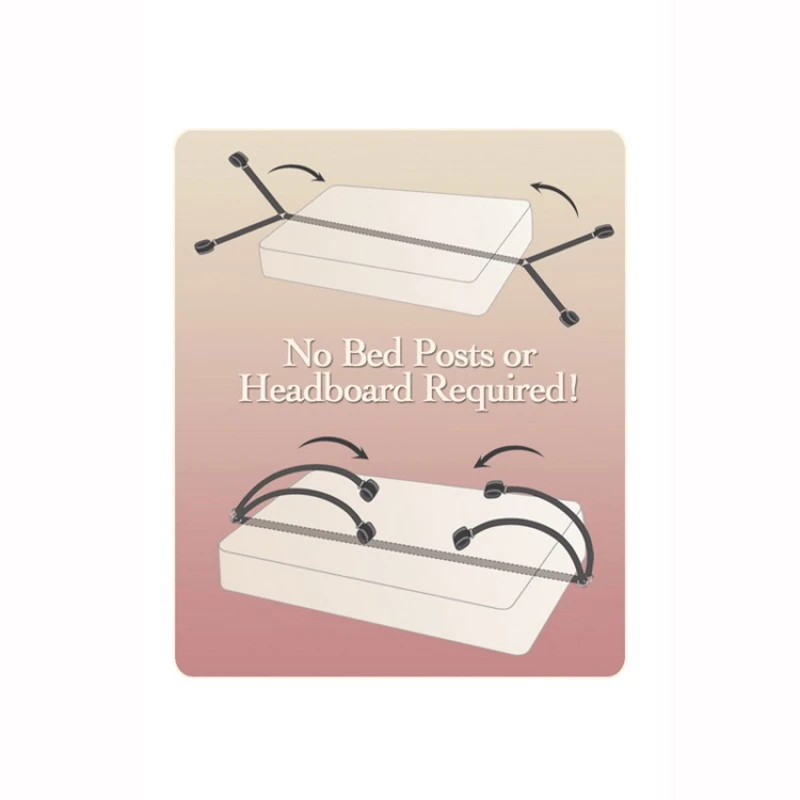 BLK FF BED REST BONDAGE KIT 4 BLK FF BED REST BONDAGE KIT – Image 2