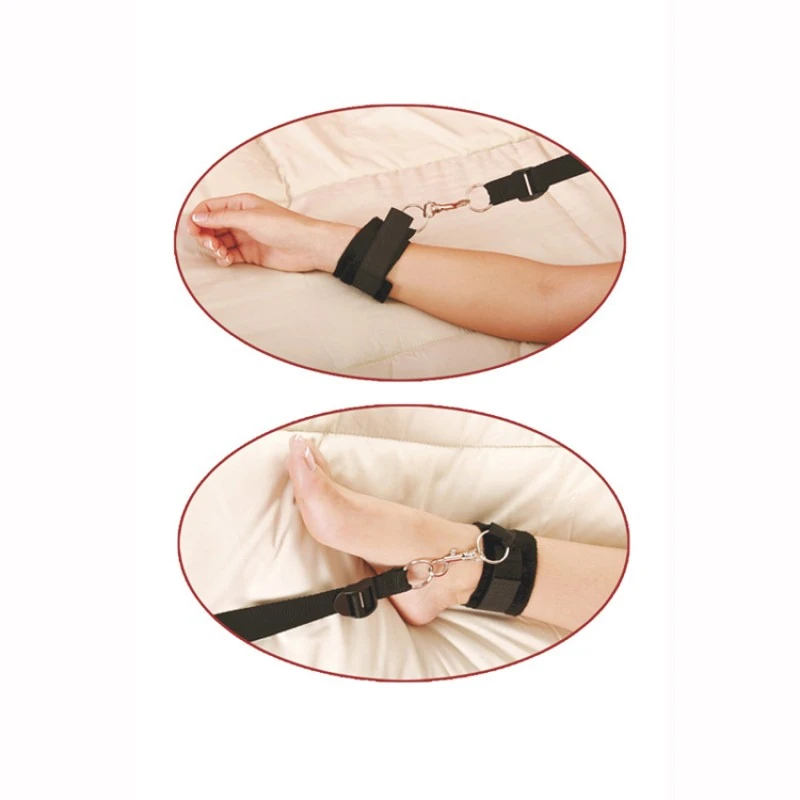 BLK FF BED REST BONDAGE KIT 3 BLK FF BED REST BONDAGE KIT