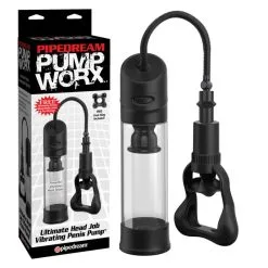 ULTIMATE HEAD JOB VIBRATING PENIS PUMP NOIR -Vibrateurs boutique pd3297 23 04