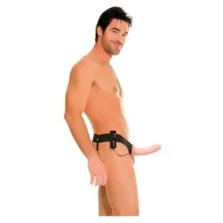 FF 6IN VIBRATING HOLLOW DONG STRAP-ON PEAU 10 FF 6IN VIBRATING HOLLOW DONG STRAP-ON PEAU -Vibrateurs boutique pd3367 21 2