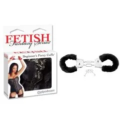 FF BLACK BEGINNER'S FURRY CUFFS