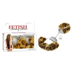 CHEETAH FURRY LOVE CUFFS -Vibrateurs boutique pd3804 39 06