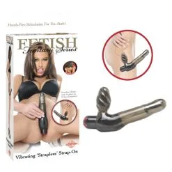 FF VIBRATING ''STRAPLESS'' STRAP-ON