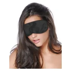 FF SATIN LOVE MASK NOIR -Vibrateurs boutique pd3903 23 03