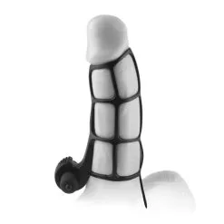 FX - DELUXE SILICONE POWER CAGE- NOIR -Vibrateurs boutique pd4142 23 1
